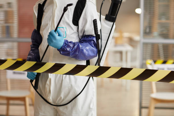 Professional Blood Cleanup technician working in Emigrant Gap, CA